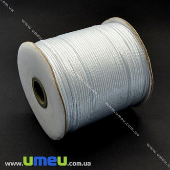 Полиэстеровый шнур, Белый, 1,5 мм, 1 м (LEN-007426)