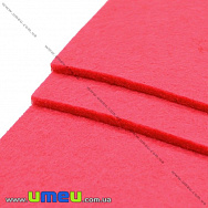Фетр 2 мм, 10х15 см, 223 Рожевий яскравий, 1 шт (FLT-027363)