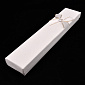 Подарочная коробочка Прямоугольная, 21х4х2,5 см, Белая, 1 шт (UPK-053864)