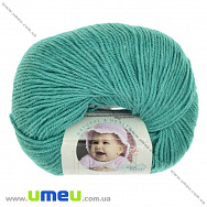 Пряжа Alize Baby Wool 50 г, 175 м, Бірюзова 610, 1 моток (YAR-025233)
