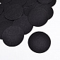 Фетровые кружочки, 5 см, Черные, 1 уп (20 шт) (FLT-051573)