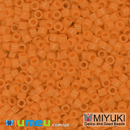 Бисер японский Miyuki Delica 11/0 DB1133, Оранжевый, 3 г (BIS-045329)