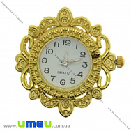 Годинник для браслетів ажурні УЦЕНКА, Золото, 32х29 мм, 1 шт (CLC-017734)