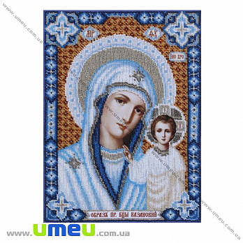 Набор для вышивания бисером VDV, Богородица Казанская ТН-457, 30х21 см, 1 набор (SXM-029061)