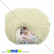 Пряжа Alize Baby Wool 50 г, 175 м, Кремова 01, 1 моток (YAR-023238)