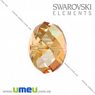 Намистина Swarovski 5040 Crystal Astral Pink, 8х6 мм, Рондель, 1 шт (BUS-003263)