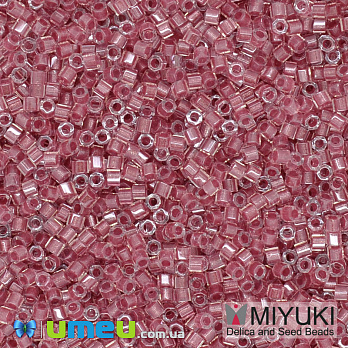 Бисер японский Miyuki Delica Cut 11/0 DBC0902, Розовый, 3 г (BIS-040108)