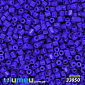 Бісер чеський Рубка 10/0, №33050, Синій темний натуральний, 5 г (BIS-036567)