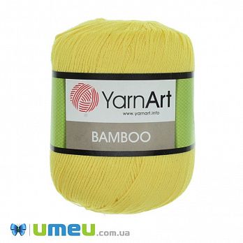 Пряжа YarnArt Bamboo 50 г, 200 м, Желтая 556, 1 моток (YAR-038442)