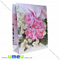 Подарочный пакет Цветы, 40х31х12 см, Розовый, 1 шт (UPK-035663)