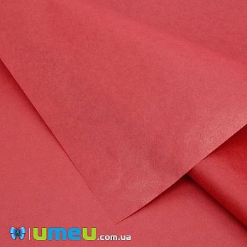 Бумага тишью, Красная, 65х50 см, 1 лист (UPK-032760)
