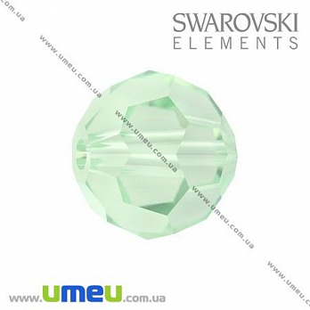Бусина Swarovski 5000 Chrysolite, 8 мм, Граненая круглая, 1 шт (BUS-005329)