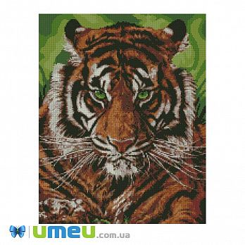 [Архив] Набор алмазной живописи Идейка Непобедимый тигр АМ-6140, 40х50 см, 1 набор (SXM-039687)