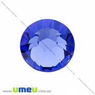 Стрази скляні гарячої фіксації SS16 (3,8 мм), Сині, 10 шт (STR-033394)