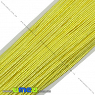 Сутажний шнур, 3 мм, Жовтий світлий, 1 м (LEN-010503)