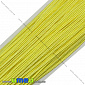 Сутажний шнур, 3 мм, Жовтий світлий, 1 м (LEN-010503)