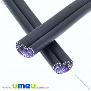 Палочка FIMO Крыло бабочки фиолетовое, 50 мм, 1 шт (DIF-015538)