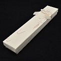 Подарочная коробочка Прямоугольная, 21х4х2,5 см, Кремовая, 1 шт (UPK-053874)