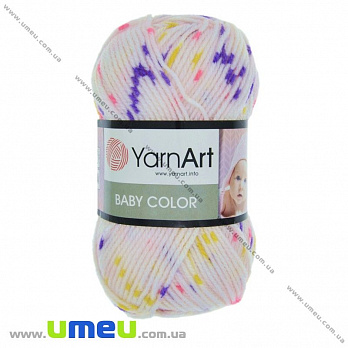 Пряжа YarnArt Baby Color 50 г, 150 м, Разноцветная 5127, 1 моток (YAR-025292)