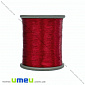 Нить металлизированная 0,1 мм, Красная, 1 катушка (KNT-028189)