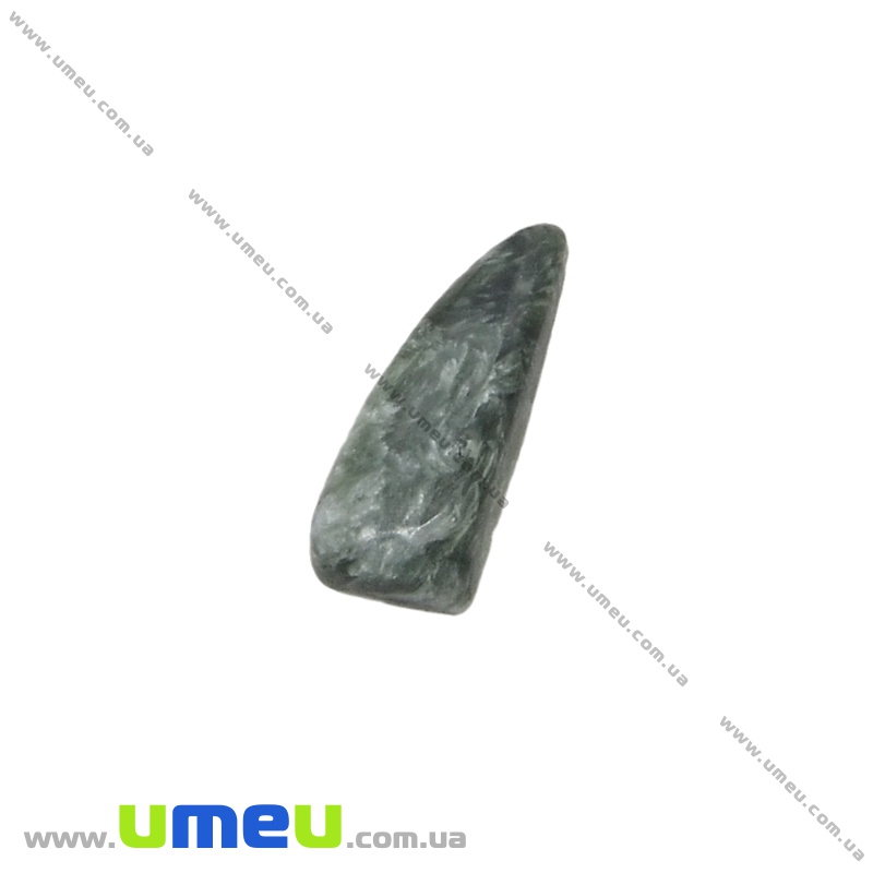 Кабошон нат. камінь Серафін, Трикутний, 22,5х9,3 мм (KAB-036150)