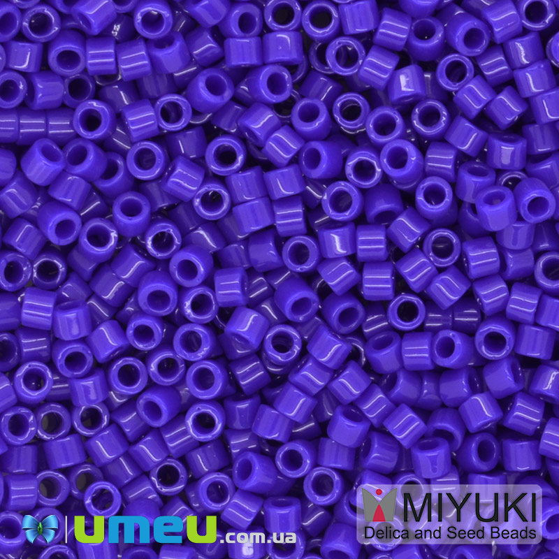 Бісер японський Miyuki Delica 11/0 DB726, Синій (BIS-045308)