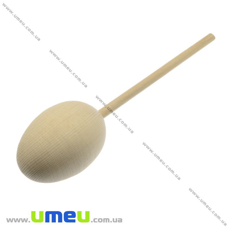 Дерев'яне яйце на паличці, 165 мм, Смерека (DEC-009167)