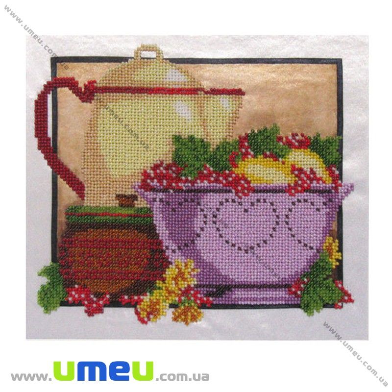 Схема для виш. бісером VDV, Посуд з ягодами Т-209, 22х20 см (SXM-029220)