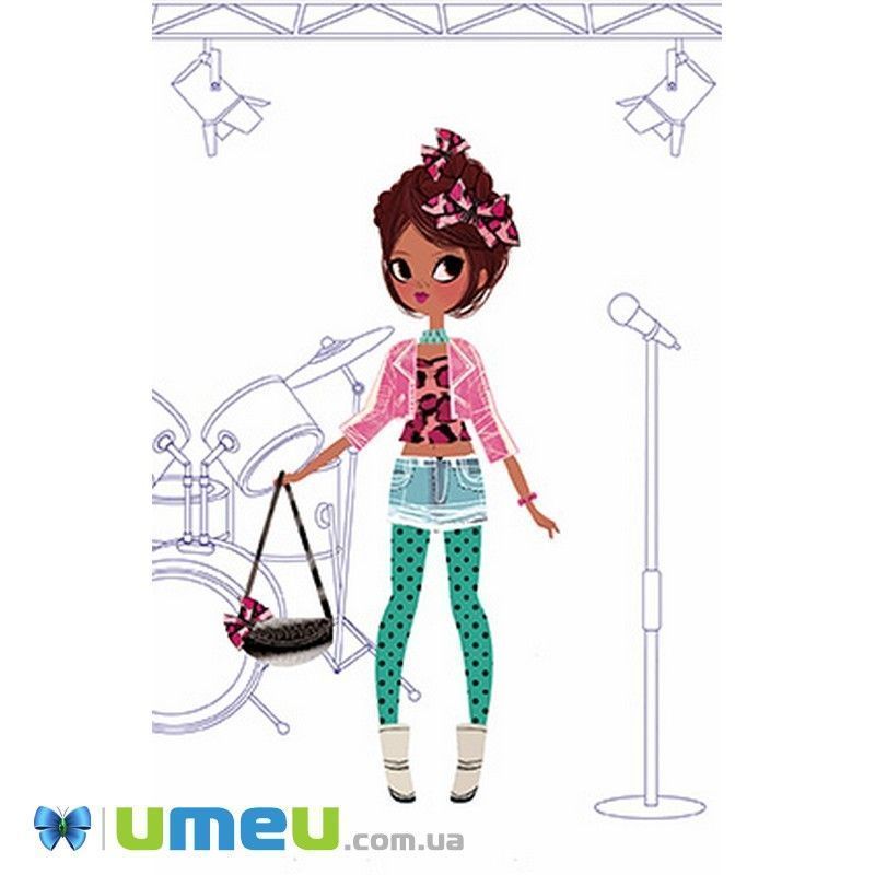 Набір для творчості Janod Модне вбрання Рок-Н-Ролл (DIF-043492)