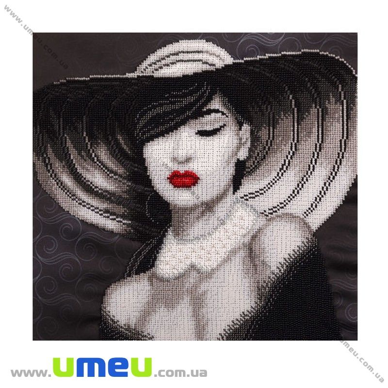 Схема для виш. бісером VDV, Леді Т-857, 30х30 см (SXM-032103)