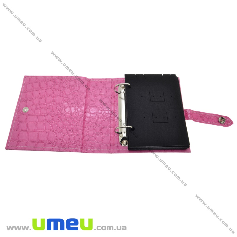 Органайзер-блокнот для готових прикрас, 13х15х5 см, Чорний (INS-035042)