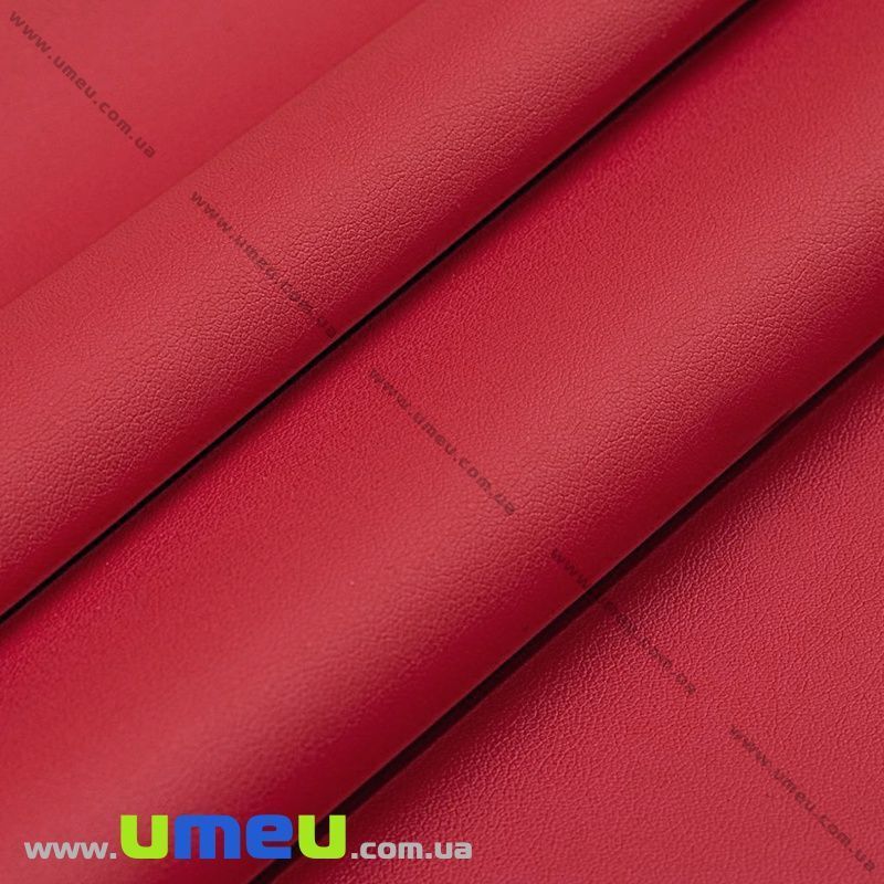 Штучна шкіра 0,5 мм, Червона, 20х27 см (LTH-036897)