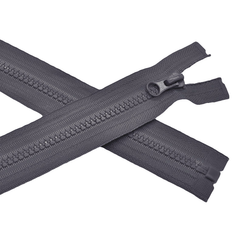 Блискавка тракторна роз'ємна 80 см, Тип 5, Сіра (ZIP-060409)