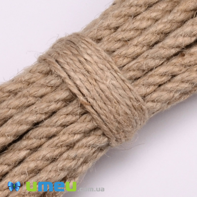 Джутовий канат, 6 мм (LEN-050714)