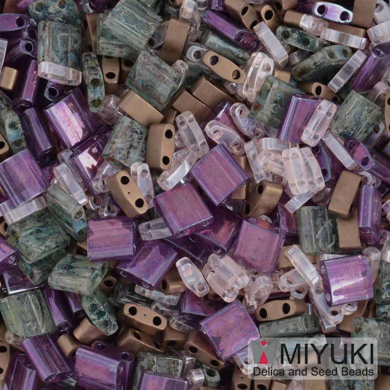 Бісер японський Miyuki TILA №mix22, Різнокольоровий (BIS-053260)