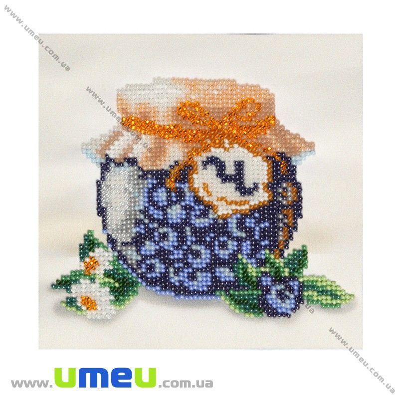 Схема для виш. бісером VDV, Чорничний джем Т-587, 14х14 см (SXM-029294)