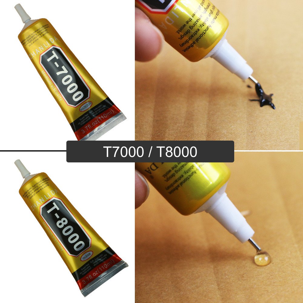 Клей Т7000 (з голкою) чорний, 50 мл (INS-026142)