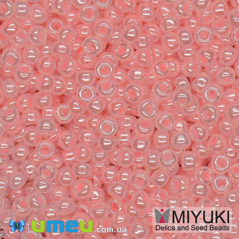 Бісер японський Miyuki круглий RR 11/0 №517, Рожевий (BIS-045631)