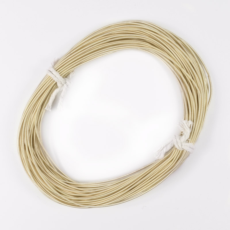 Канитель жесткая 1,25 мм, Золотистая светлая (KNT-051349)