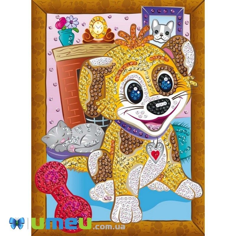 Набір для творчості Sequin Art SMOOGLES Щеня (DIF-043425)