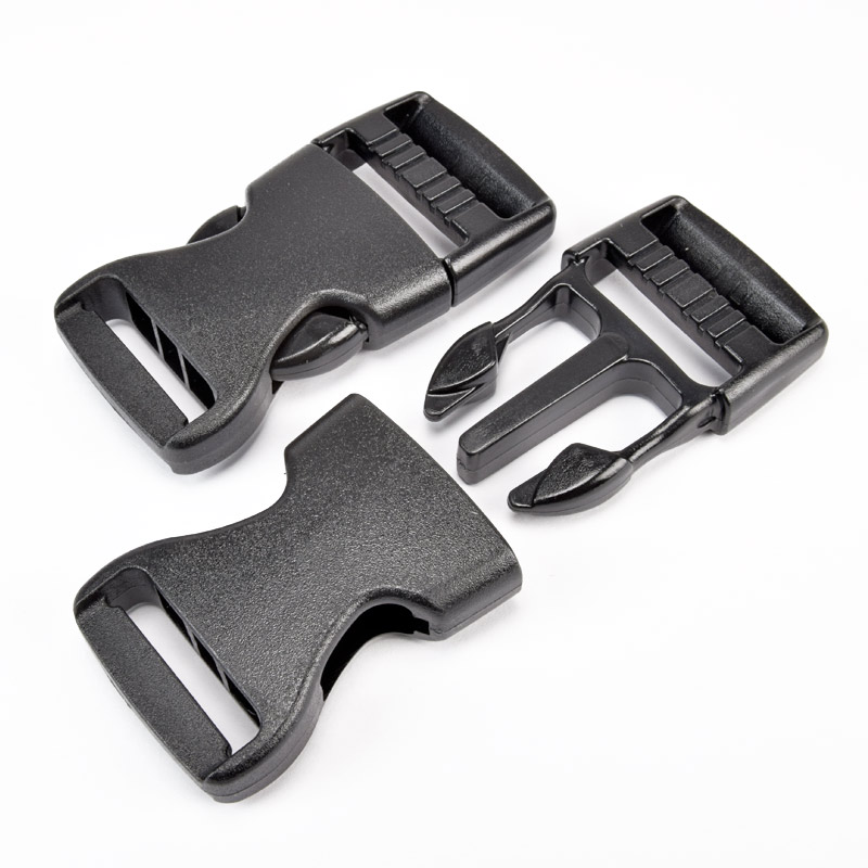 Фастекс пластиковый, 25 мм, Черный (BAG-061886)