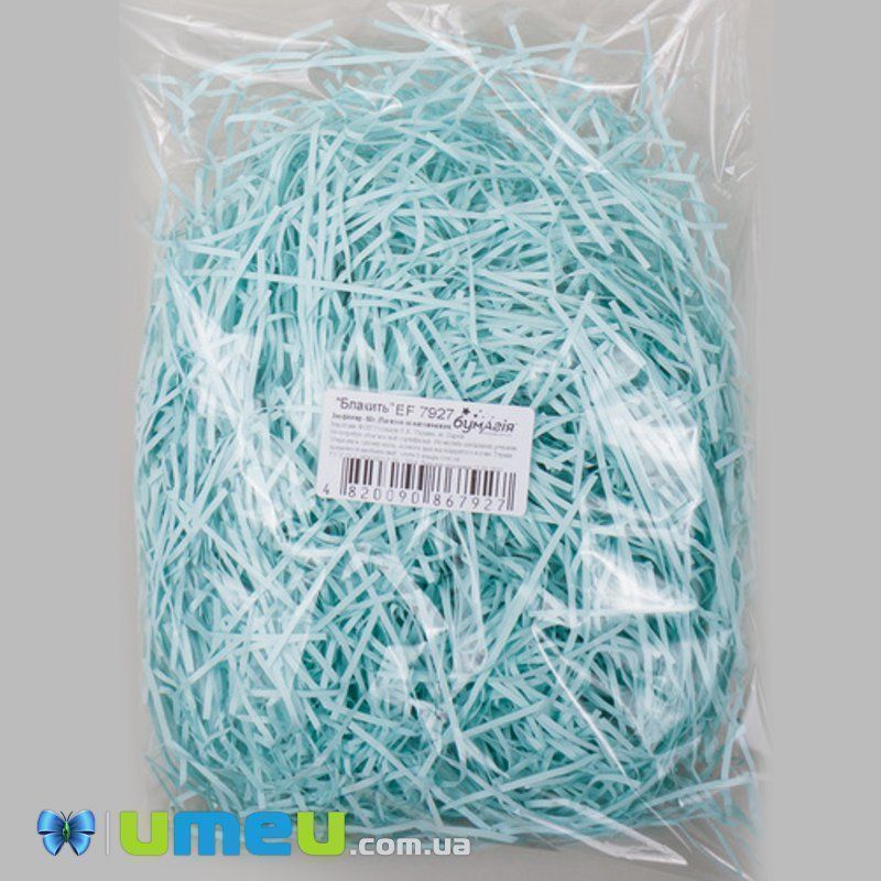 Екофілер (паперовий наповнювач), Блакитний (DIF-044361)