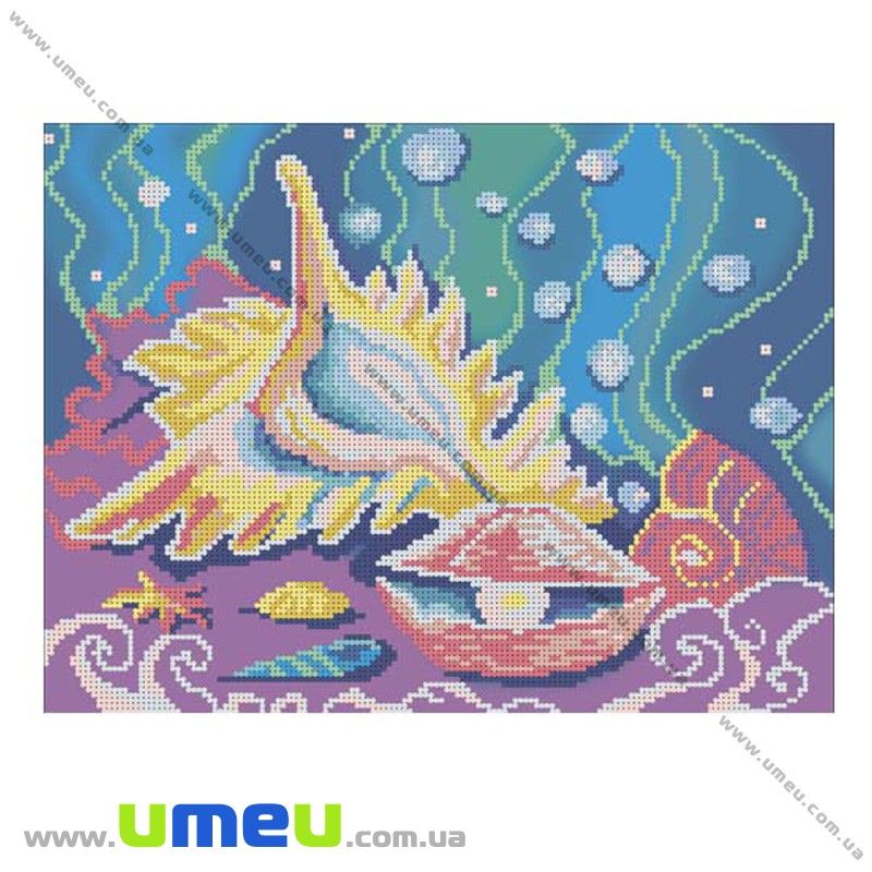 Схема для виш. бісером VDV, Мушлі Т-88, 30х22 см (SXM-029182)