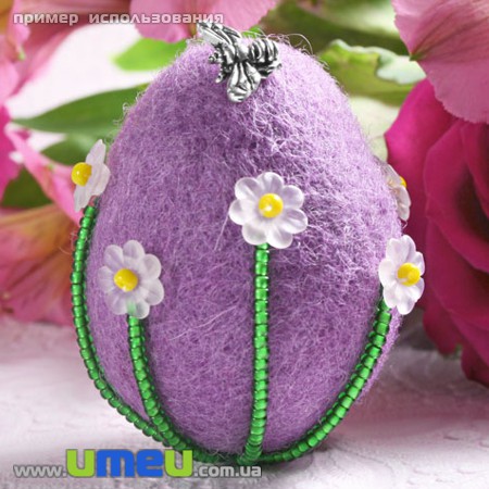 Яйце дерев'яне, 65х45 мм, Смерека (DEC-001758)