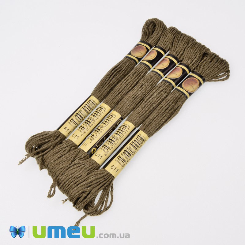 Мулине CXC 0611 Тускло-коричневый, т. (CXC-050173)