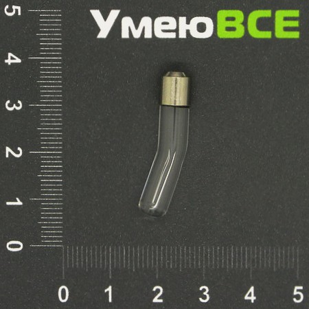 Скляна баночка з гвинтом, Прозора, 31х7 мм (DIF-006711)