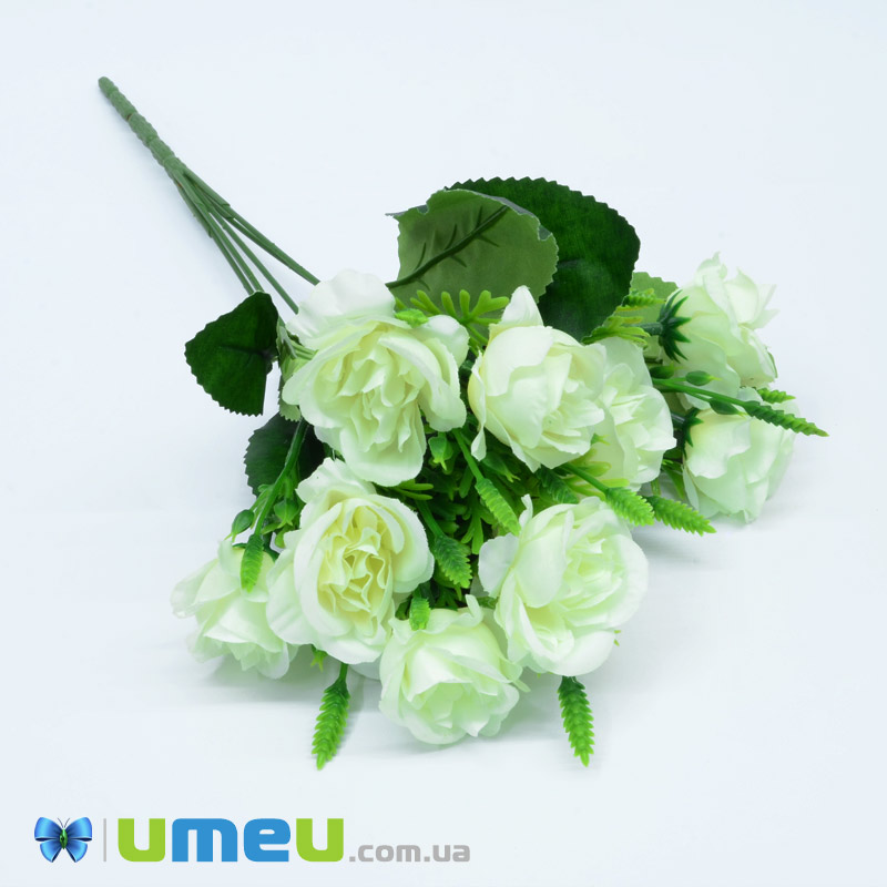 Букет роз, 35 см, Молочный (DIF-044823)