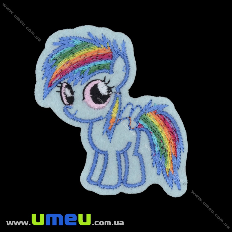 Термоаплікація дитяча Поні, 7х5,5 см (APL-035169)