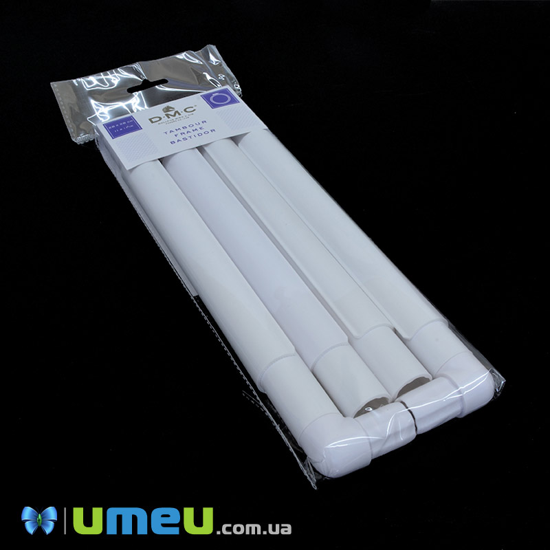 Пяльці-рамка квадратні пластикові DMC 28х28 см, Білі (MUL-045005)