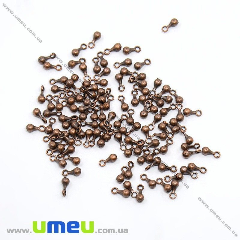 Кінцевіки, 7х2,5 мм, Мідь (ZAG-012421)